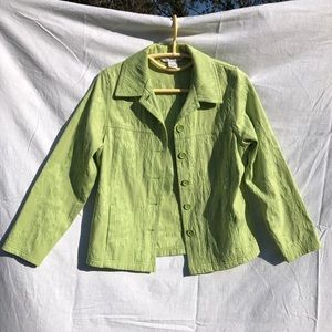 Lime green Chore Jacket 🌱